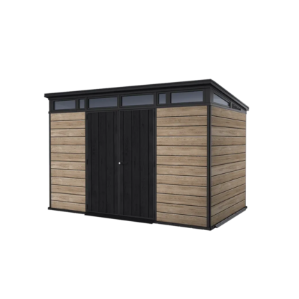 Keter Signature Storage Shed Ashwood Brown 11x7 Ft Resin - photo 10